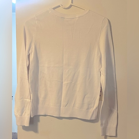 The Children’s Place Girls White Cardigan - Picture 5 of 5